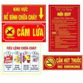 BỘ NỘI QUY TIÊU LỆNH PCCC TẠI BẮC GIANG GIÁ CẠNH TRANH