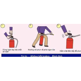 Bình bột chữa cháy MFZ8 tại Từ Liêm – đặc tính và cách sử dụng